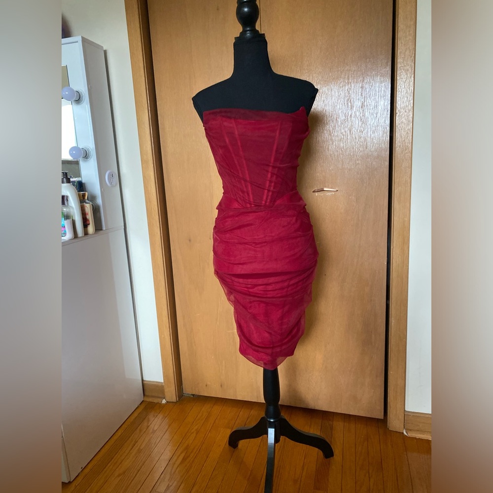 Corset bodycon dress